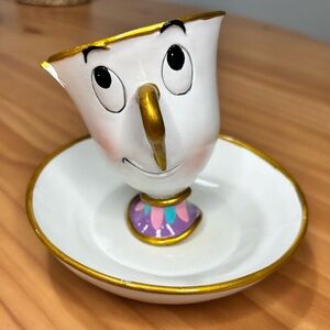 Disney Chip Teacup Jewelry Holder